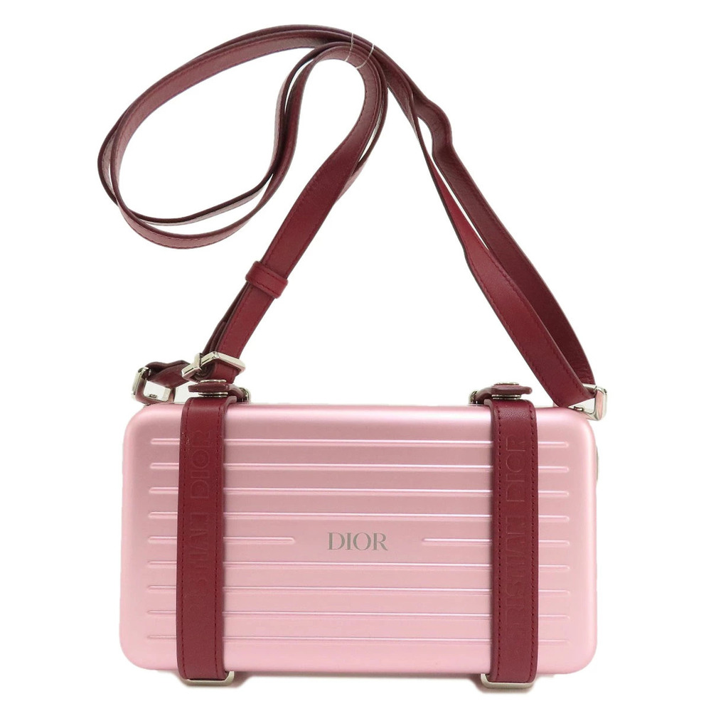 Dior Shoulder Christian Metal Rimowa  Bag Collaboration Clutch